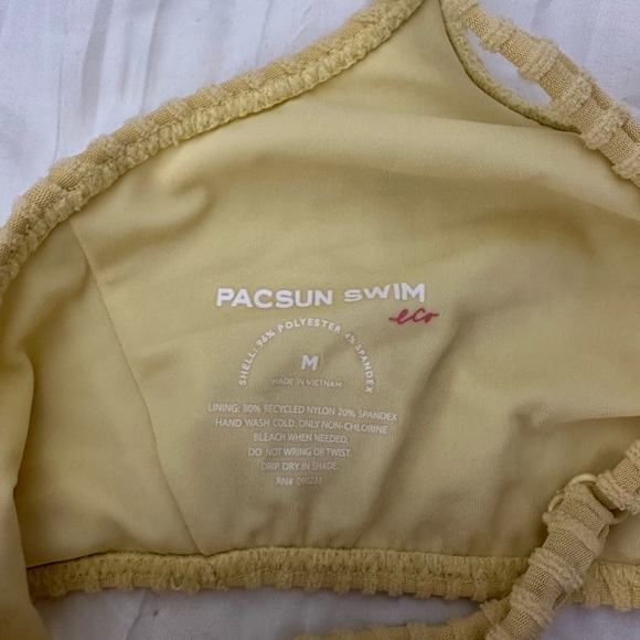 Yellow Pacsun Bathing Suit - Picture 4 of 4